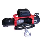 • Multiple control box mounting options • Waterproof rating IP67 • 26m synthetic rope • Quiet operation • Dual Speed • 9500lb Rating