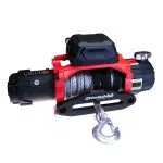 • Multiple control box mounting options • Waterproof rating IP67 • 26m synthetic rope • Quiet operation • Dual Speed • 9500lb Rating