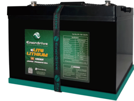 Enerdrive 12V 100Ah eLITE Lithium Battery