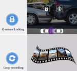 CAE car dash camera record