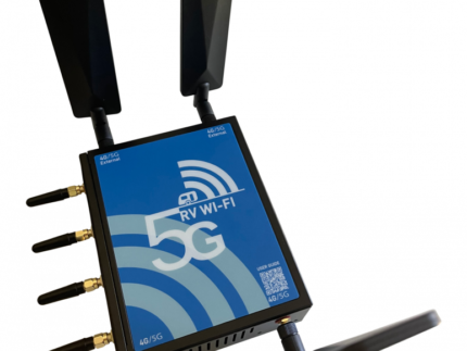 RV WIFI 5G is designed specifically for Recreational Vehicles. RV WIFI 5G comes with an external antenna. Better Range/less interference and noise. RV WIFI 5G comes with a 12 volt power connection, no batteries to run out, just set and forget! RV WIFI 5G is not locked into any providers, your choice to buy on range or price. RV WIFI 5G has no limit on users. The more the merrier! RV WIFI 5G offers ‘In Car Entertainment’, while on the move. RV WIFI 5G has excellent WIFI range in and around your Caravan. RV WIFI 5G has a mulifuncitonal 4G/5G/WIFI exeternal antenna, this equals great range! RV WIFI 5G is a fully enabled MIMO router. RV WIFI 5G has improved 4G capability. RV WIFI 5G is 5G! RV WIFI 5G can connect to Starlink.
