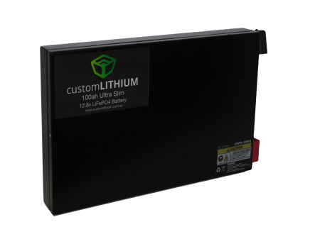 100AH Ultra Slim Lithium Battery 12v