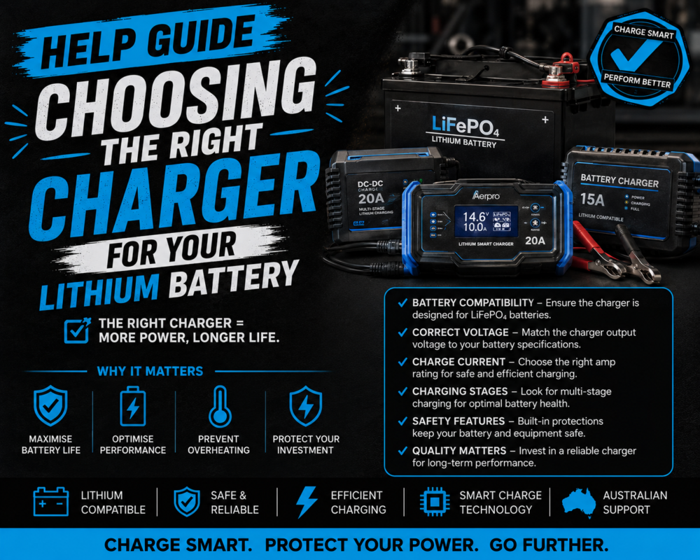 Choosing The Right Charger For Your Lithium Battery - Post