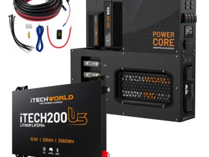 iTechworld 200Ah Ultra Slim Power Core All-in-One Complete System