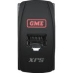GME RJ45 Pass-Through Adaptor Type 6 Red