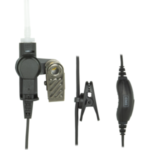 GME Security Kit Clear Eartube And Lapel Microphone
