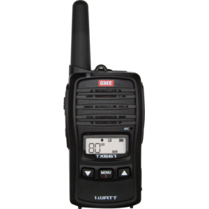 GME 80CH UHF CB Handheld Radio 1 Watt