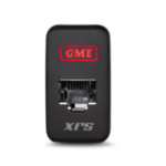 GME RJ45 Pass-Through Adaptor Type 2 Red