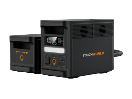 PS1800 PRO Portable Lithium Power Station + EB1536 Expansion Battery Kit