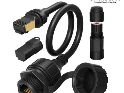 STARBEAM Starlink Gen 3 Standard Waterproof Ethernet Extension Cable, 50cm