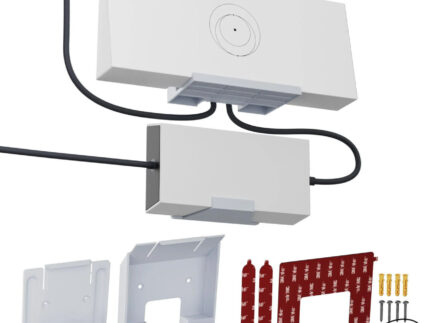 STARBEAM Starlink Gen 3 Router & Power Supply Wall Mount Kit Adhesive Mount
