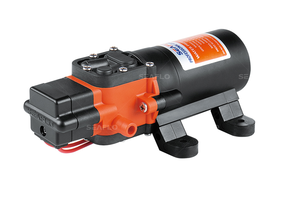 SFL.SFDP1-010-040-21.jpg SeaFlo 21 Series Freshwater Pump 12V 3.8LPM (1GPM) / 40PSI (2.8BAR) Diaphragm Pump