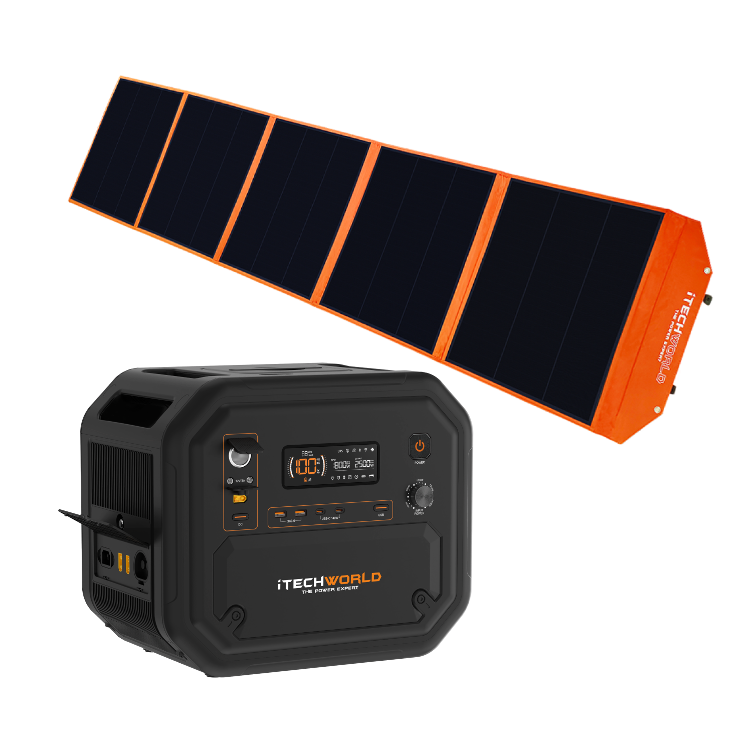 SolarGeneratorKit-PS2800pro_400W.png Ultimate Solar Generator Kit - PS2800 Power Station and 400W Solar Blanket